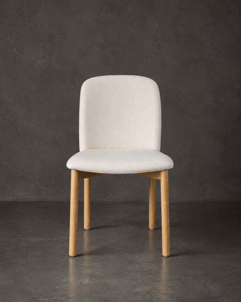 Silla Manhattan Madera Fresno Natural y Lino Beige (Llegada en Agosto)