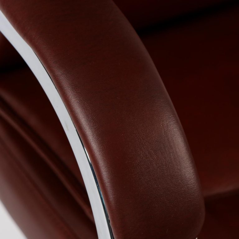 Silla Gerencial BIG BOSS Eco-Cuero + acero cromado