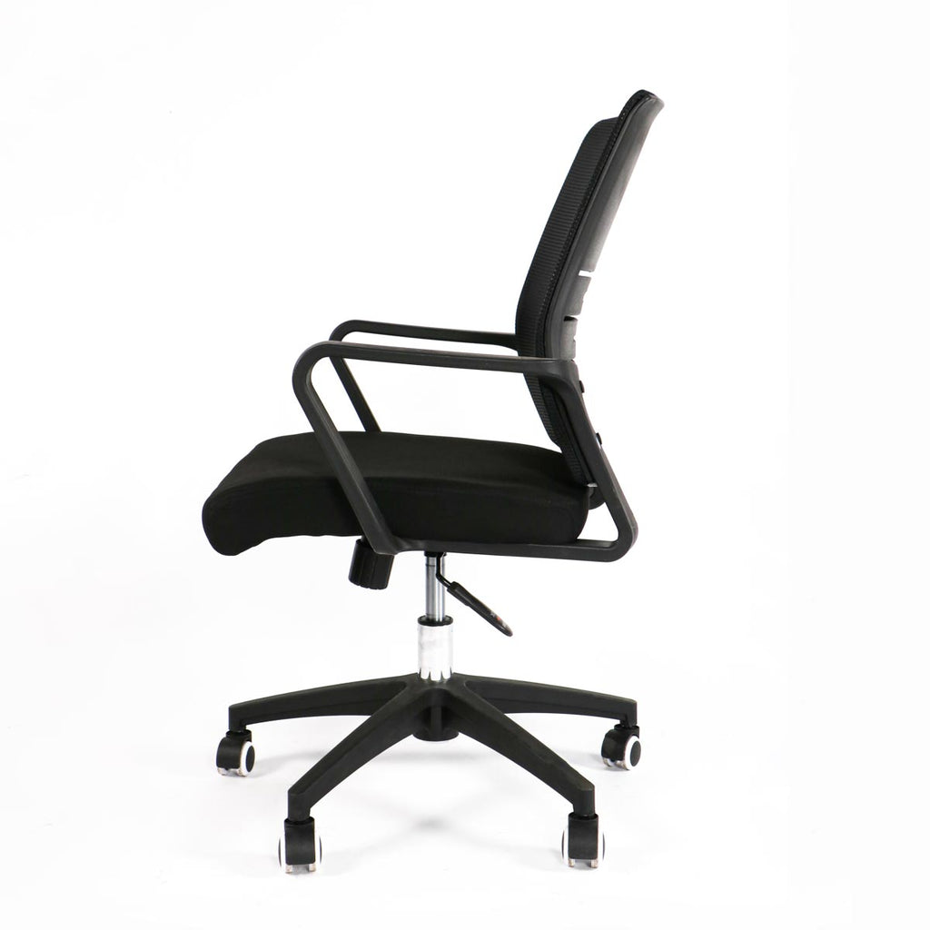 Silla Ejecutiva SMITH nylon mesh + acero cromado