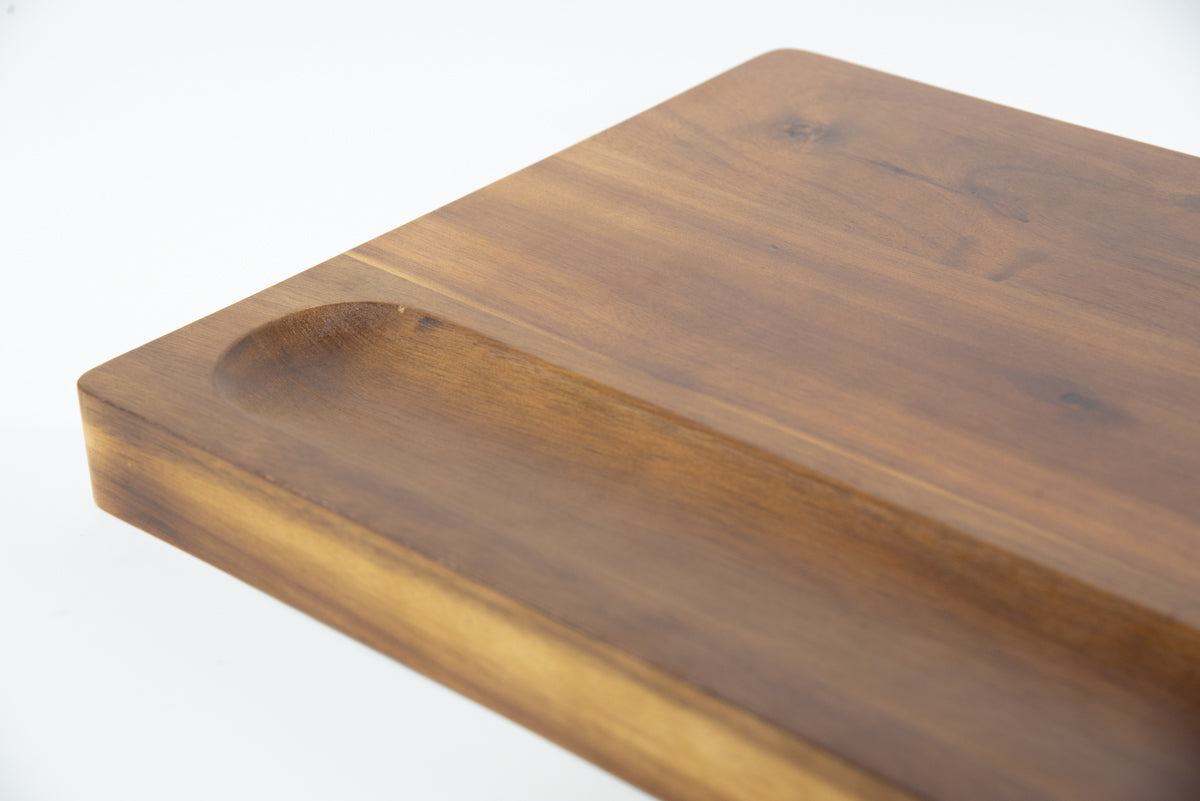 Tabla de Alimentos de Acacia, dual