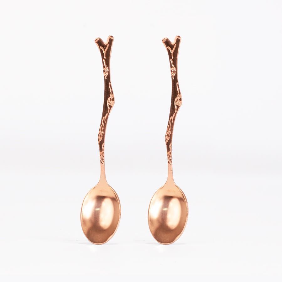 Set de Cubiertos para Cóctel Encobrizados Deluxe