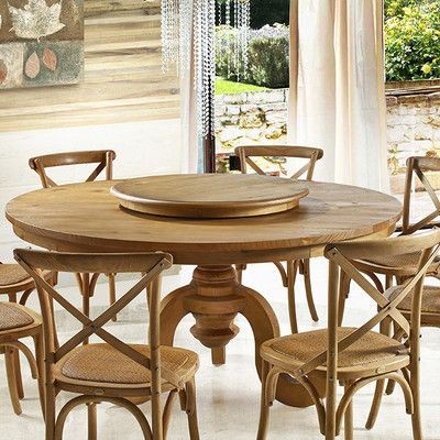Silla Cruceta de Madera de Haya y Ratán Natural