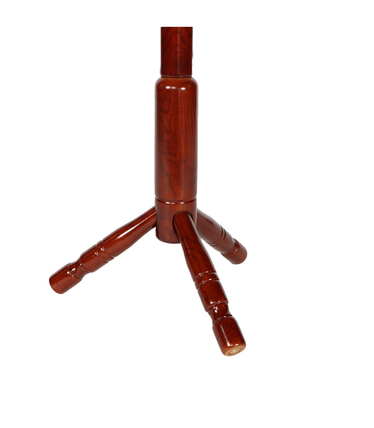 Perchero de pedestal "Manhattan" de Madera de Fresno Americano natural 47 x47 x 180CM