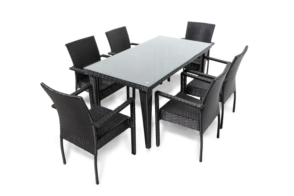 Juego de Comedor Cadiz 6 Puestos 150x76x80cm