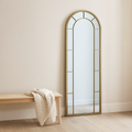 Espejo de arco decorativo marco de metal 70x190x2cm