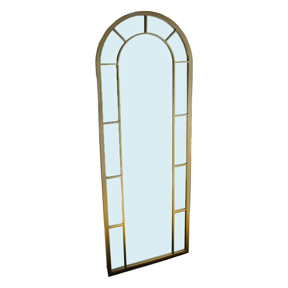 Espejo de arco decorativo marco de metal 70x190x2cm