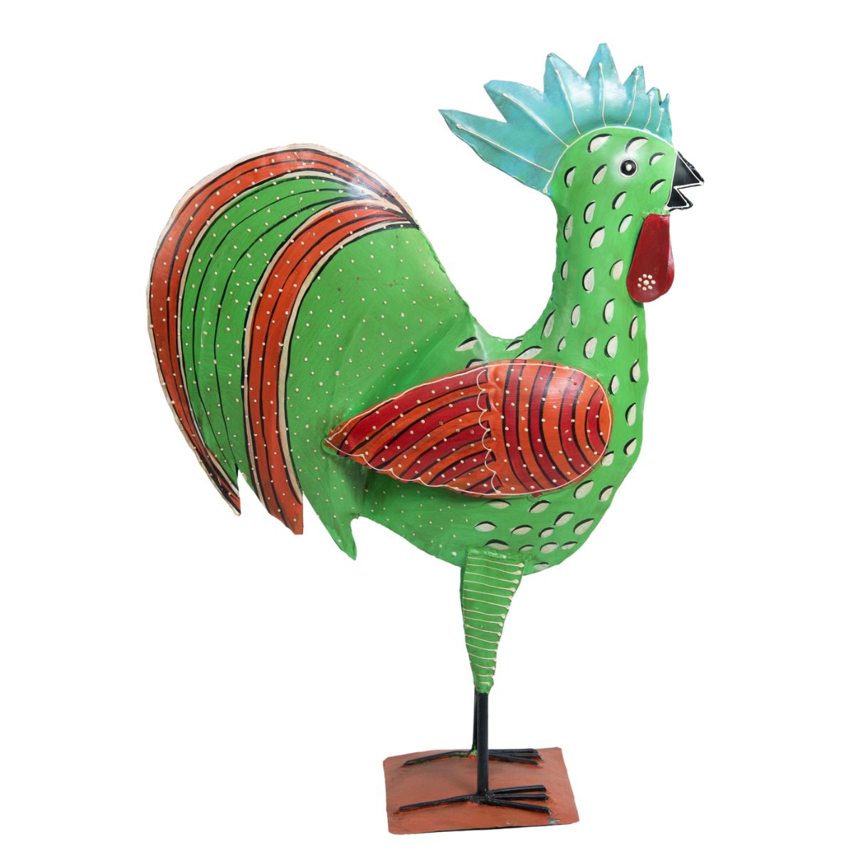 Gallo Decorativo de Metal