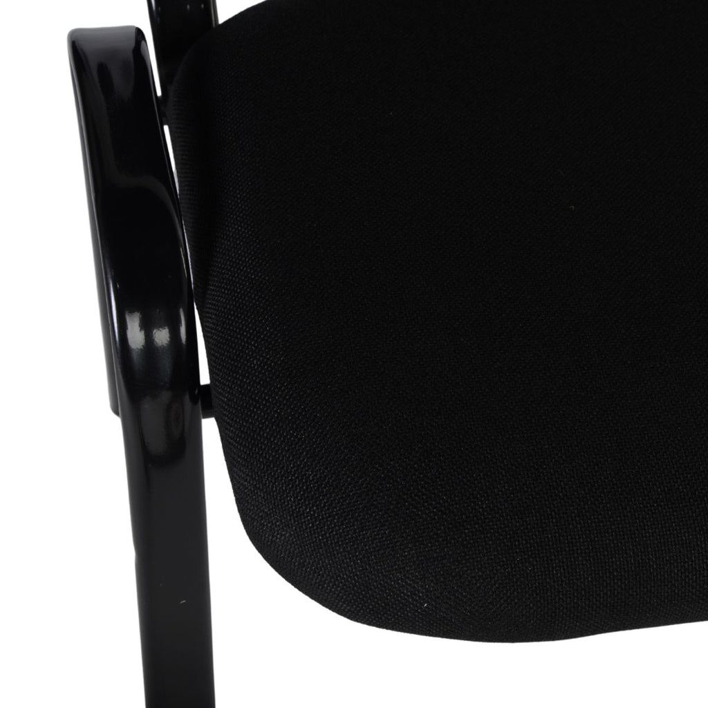 Silla ISO tapiz negro