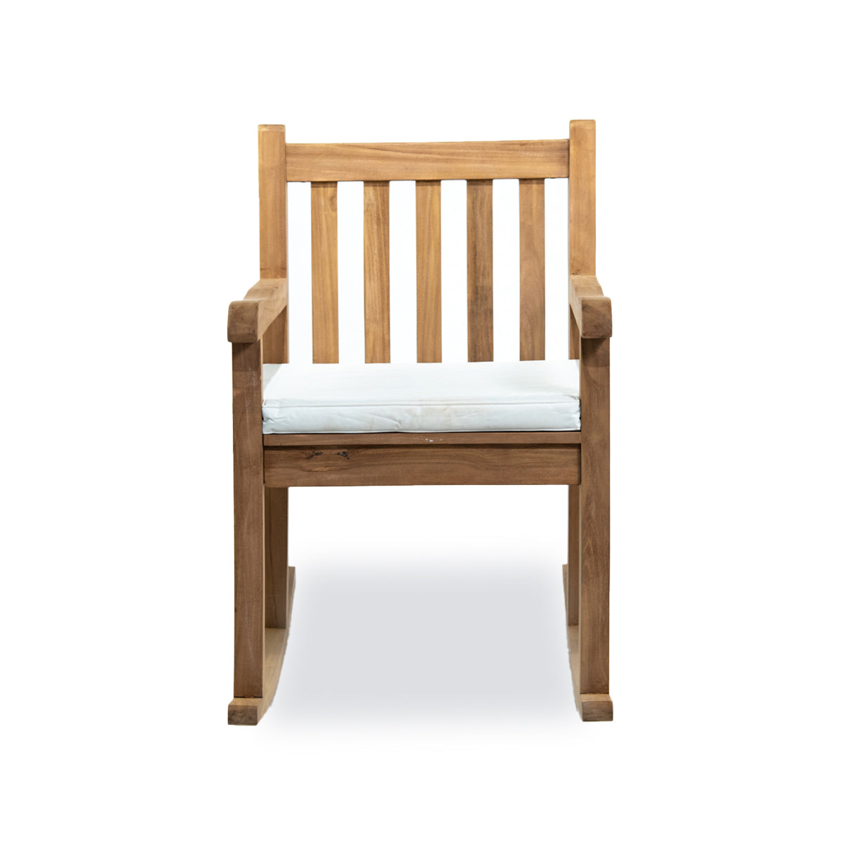 Silla mecedora madera de Teca