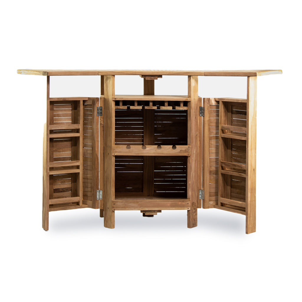Bar Expandible de madera Teca