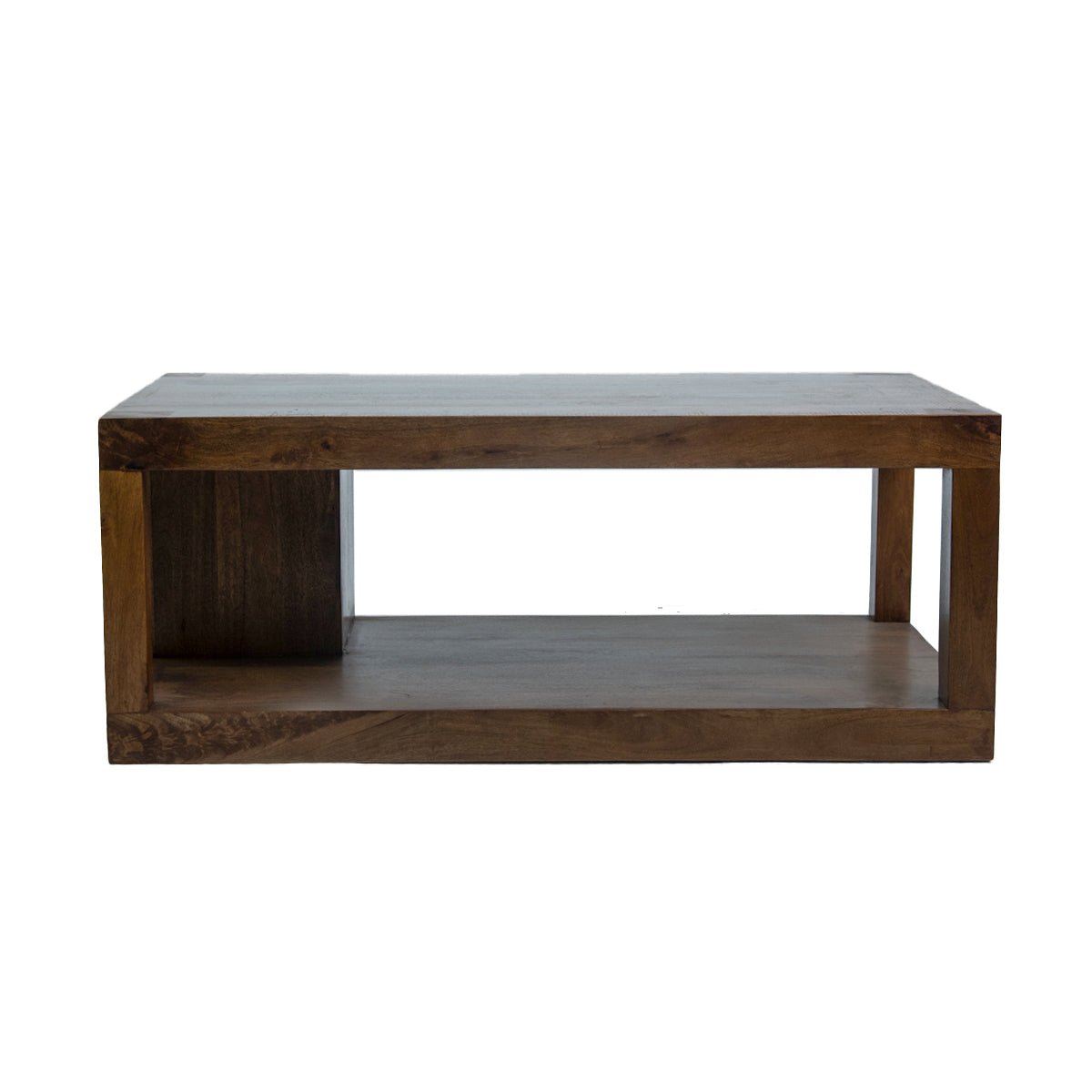 Mesa de Centro Rectangular Madera de Mango 115x60x45cm