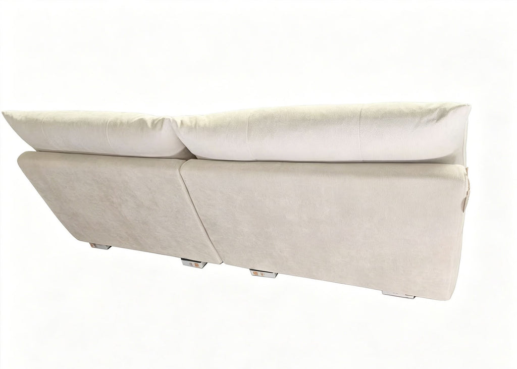 Sofá Siena de Tela Beige 226 cm