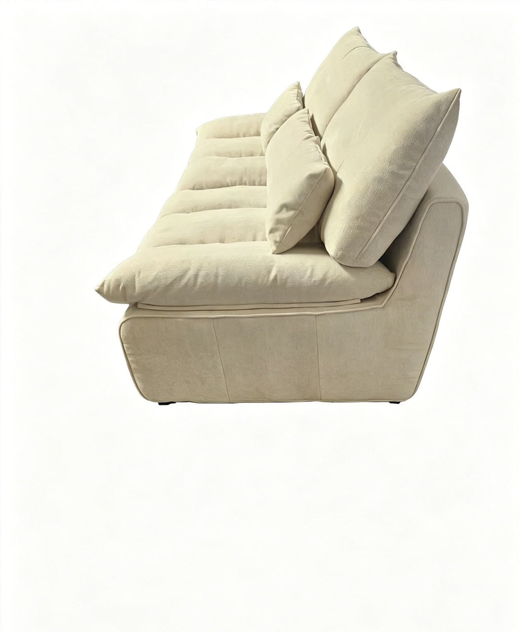 Sofá Siena de Tela Beige 306 cm