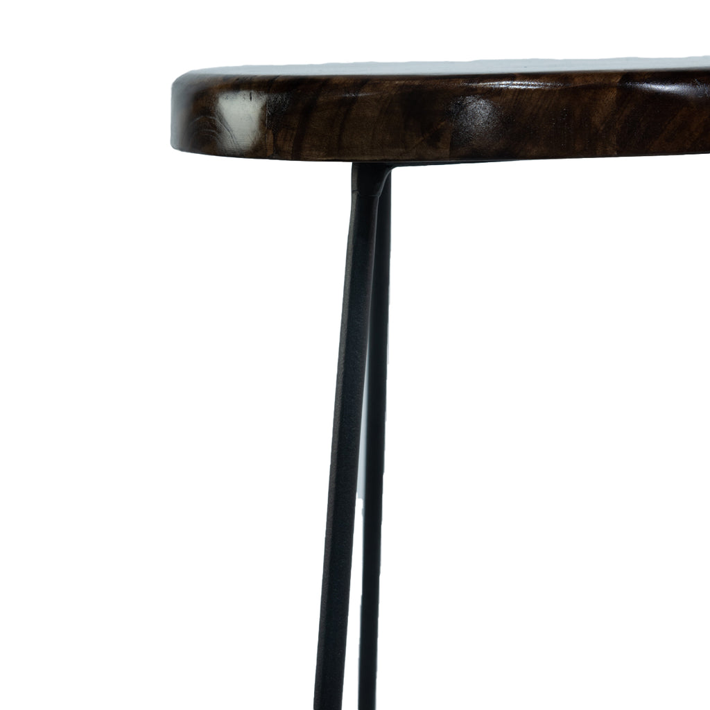 Taburete Madera de Mango y Metal