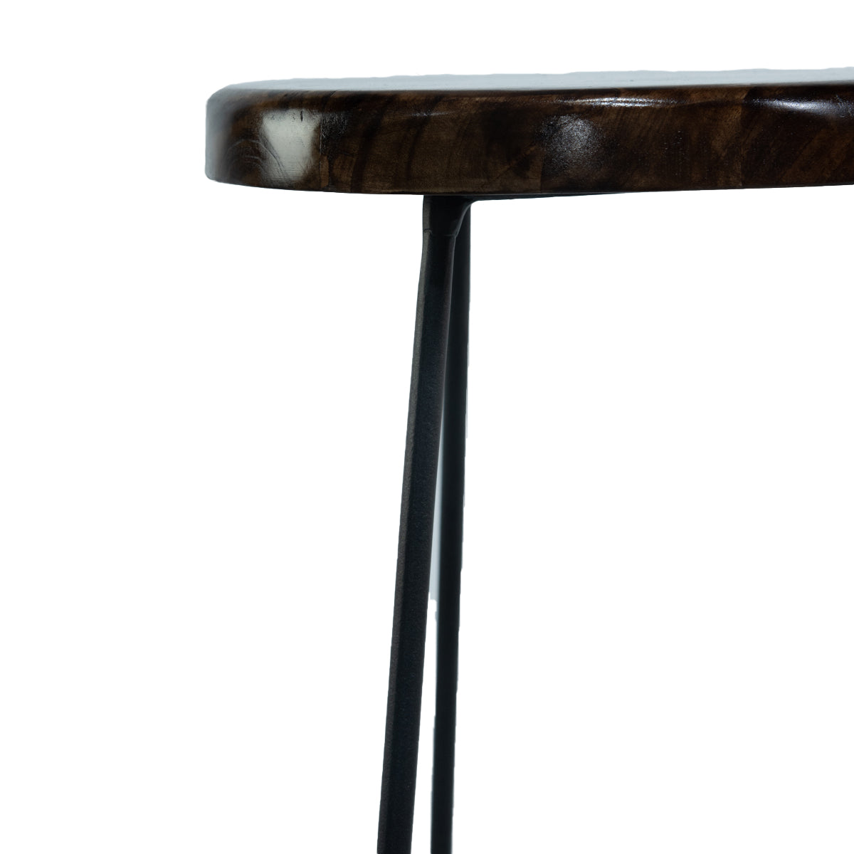 Taburete Madera de Mango y Metal