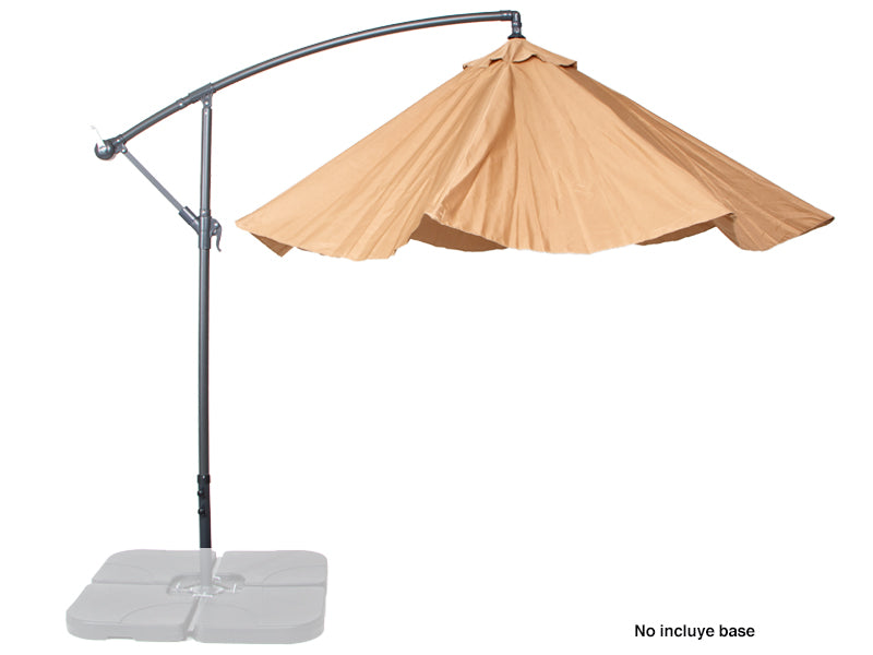 Quitasol Lateral color Beige - 3 m (NO INCLUYE BASE)