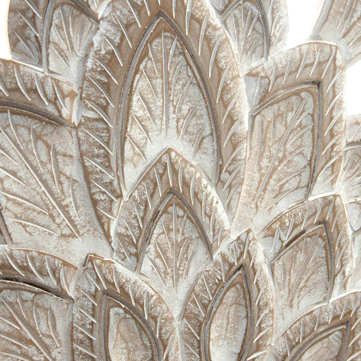 Panel/respaldo flor de loto madera tallada 90 x 150 cm