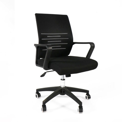 Silla Ejecutiva SMITH nylon mesh + acero cromado