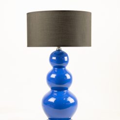 Lámpara de Cerámica Muñeco de Nieve (SALE) Azul