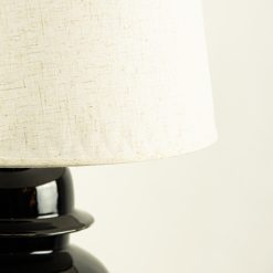Lámpara de Cerámica Potiche (SALE) negra