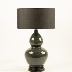 Lámpara de Cerámica Calabaza (SALE) negra