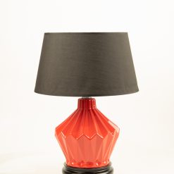 Lámpara de Cerámica Origami (SALE) Roja