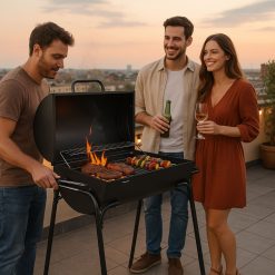 Parrilla Tambor para Carbón