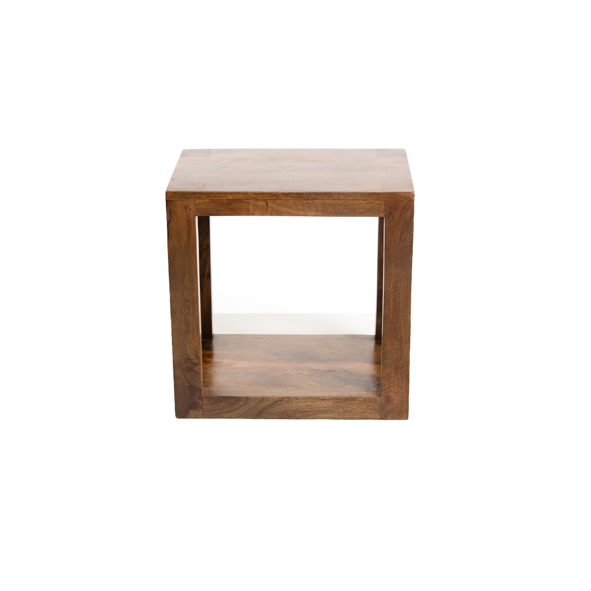 Mesa auxiliar blanca - Cube Deco: Tienda de muebles de madera