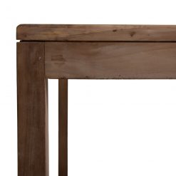 Mesa de comedor madera de teca 76x80x140 cm