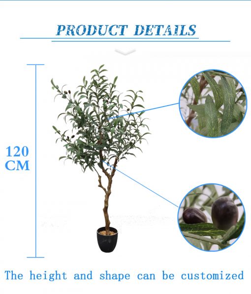 ARBOL DE OLIVO 120 CM