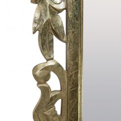 Espejo de pie dorado antiguo madera tallada 90 x 180 cm