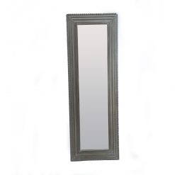 Espejo rectangular borde madera tallada 60 x 175 cm