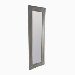 Espejo rectangular borde madera tallada 60 x 175 cm
