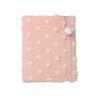 LIBRETA PLANNER ARAUCARIA TAPA DURA PU / 112 HOJAS 80GSM / ELASTICO / 15X20CM / ROSADA