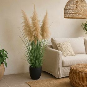 Grass Dried Cola de Zorro con Macetero 170 cm de Altura