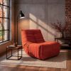 Poltrona Lounge Terracota Tipo Togo Giratoria Reclinable | Dortment